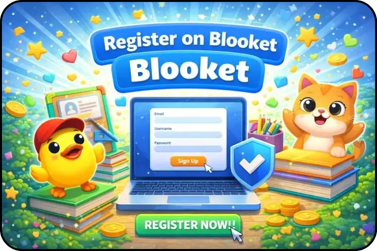 Register On Blooket